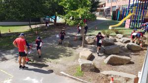 students-orienteering
